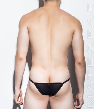 Sexy Men's Underwear Mini Bikini Briefs - Shi Woo (Soft Thin Mesh Signature Series) - MATEGEAR - Sexy Men's Swimwear, Underwear, Sportswear and Loungewear
